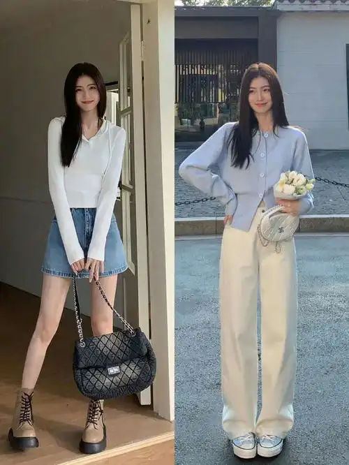 韩系穿搭清冷高级,太适合骨感美人了,照着穿美出新高度
