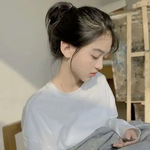 超级温柔的真人女生头像合集
