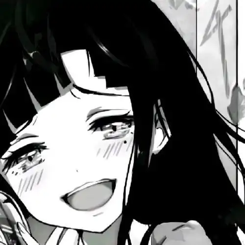 第897期动漫头像0118黑白系动漫女生头像
