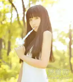 最热韩式齐刘海发型微卷发甜美更清新
