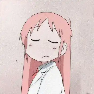 可爱粉嫩动漫卡通呆萌女生头像
