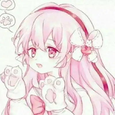 可爱的头像女生呆萌女生卡通可爱少女心头像
