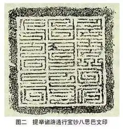 八思巴蒙古文
