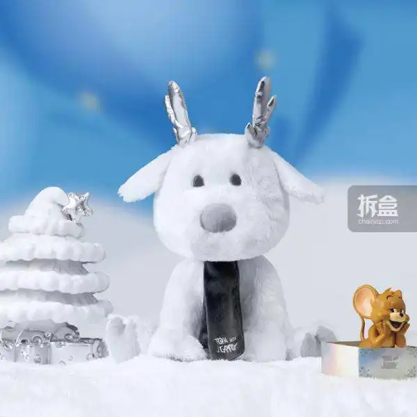 soapstudio猫和老鼠圣诞毛绒驯鹿公仔汤姆杰瑞
