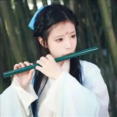 古风头像女唯美淡雅仙气十足的白衣古风女子图片
