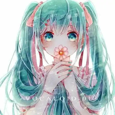 初音头像超清可爱唯美初音未来图片
