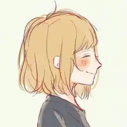 动漫手绘情侣头像一对两张我不愿让你一个人
