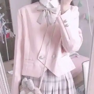 2021年最火的粉色少女系部位头像
