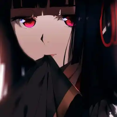 地狱少女头像阎魔爱系列恐怖图片地狱少女图片
