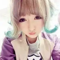 韩版女生头像原宿风一起等待雨后的天晴
