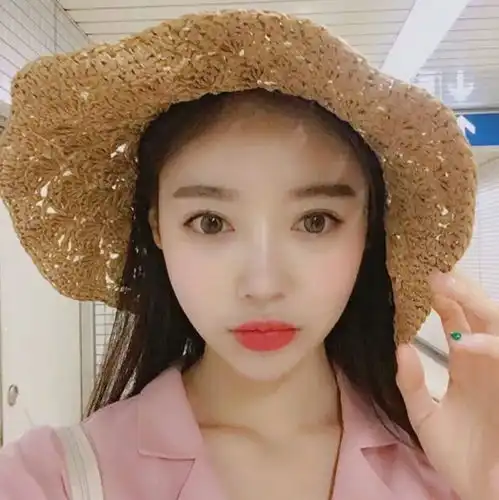 ins风韩范女生头像
