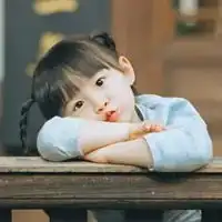 头像萌娃女呆萌可爱的萌娃女孩头像
