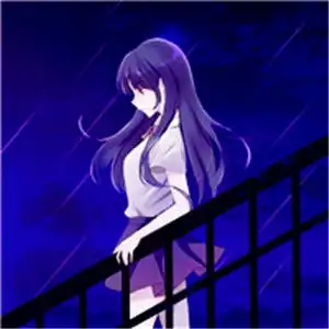 手绘系列韩国风暖色调日系动漫情侣头像
